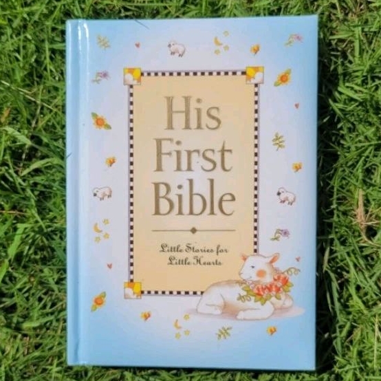 His First Bible Baby's Bible Storybook HC Little Stories for Little Hearts Children Toddler Alkitab 