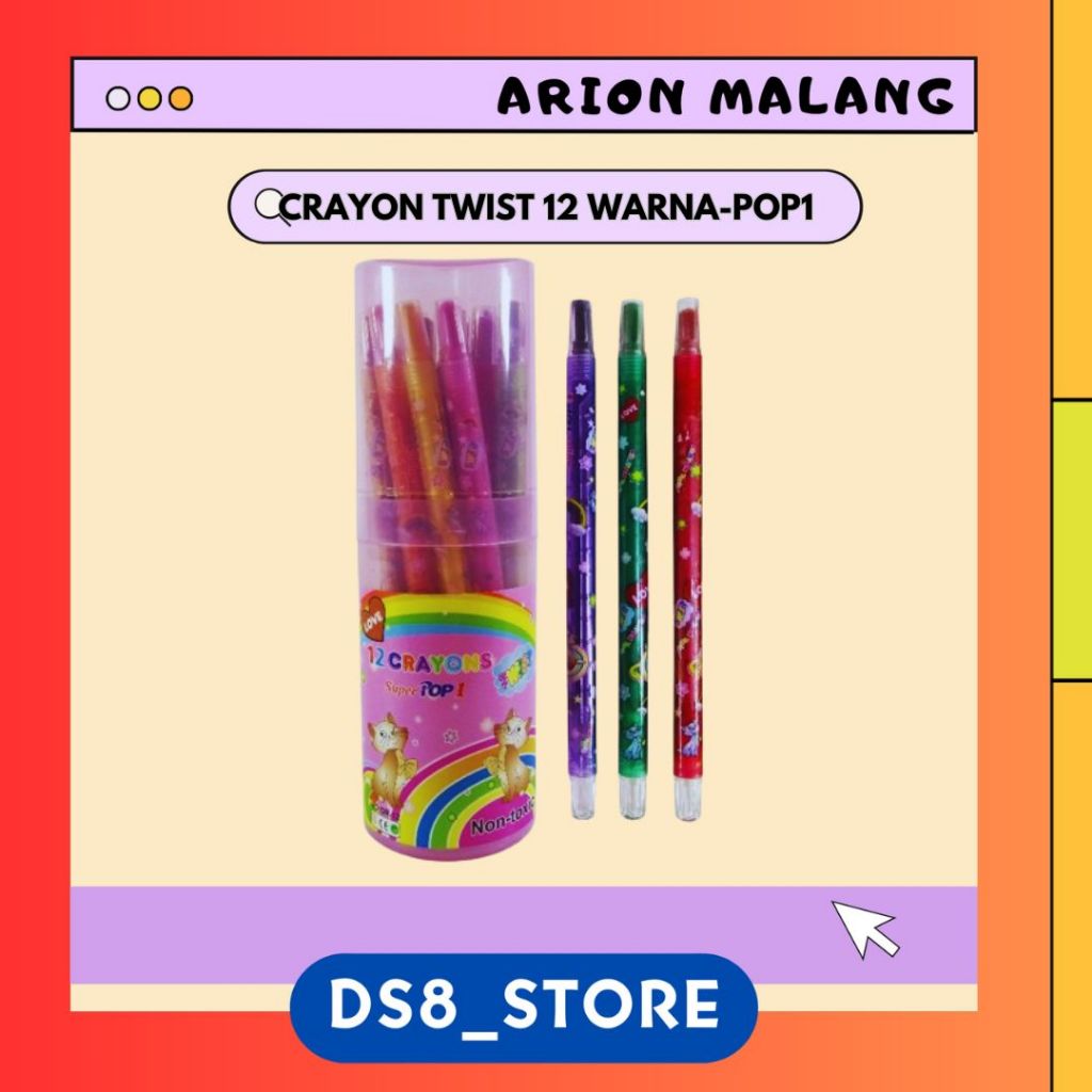 

CRAYON TWIST / CRAYON PUTAR DR-12 POP1