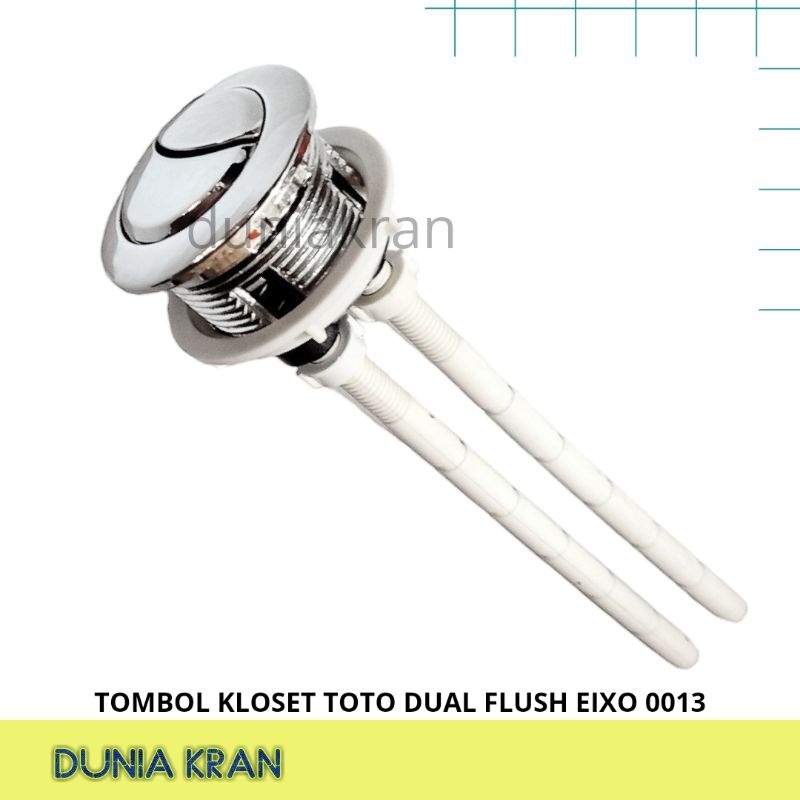 TOMBOL KLOSET TOTO SINGLE FLUSH TOMBOL KLOSET DUAL FLUSH TOTO