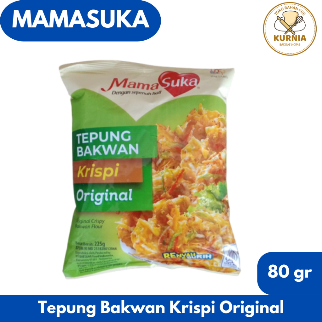 

MAMASUKA TEPUNG BAKWAN KRISPI ORIGINAL 80 GRAM