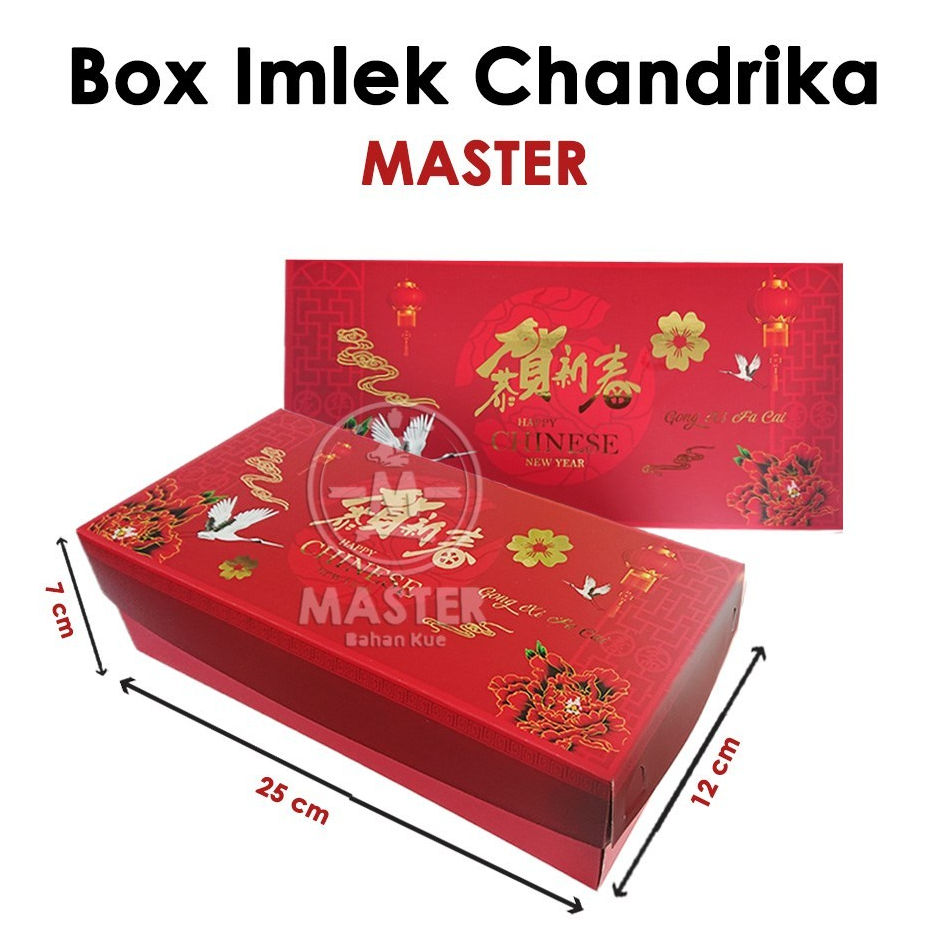 

Box Imlek CHANDRIKA CNY untuk bolu, brownies [1 lbr]