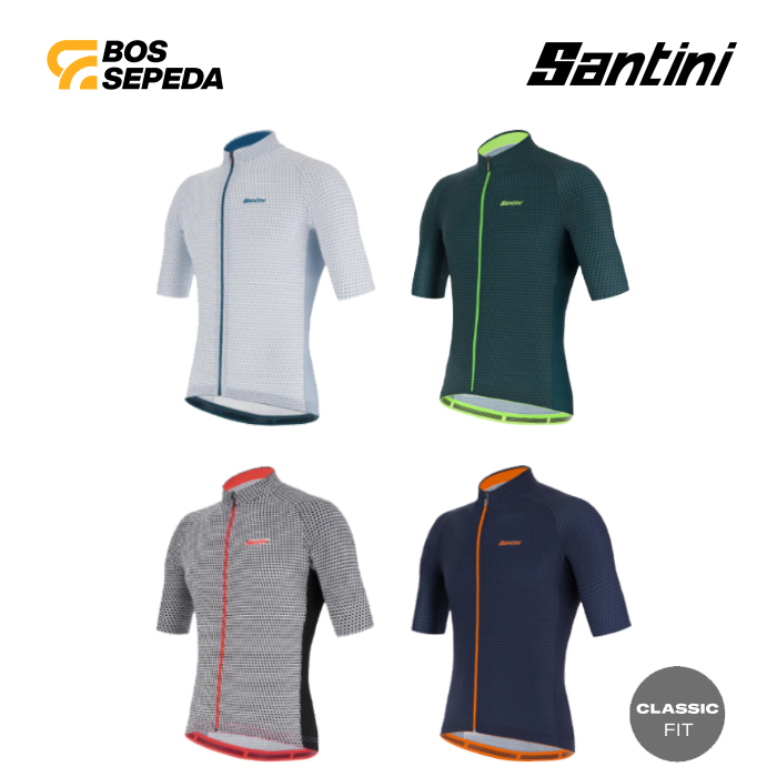 Santini My21 Karma Kite Men Road Cycling Jersey - Baju Sepeda RoadBike