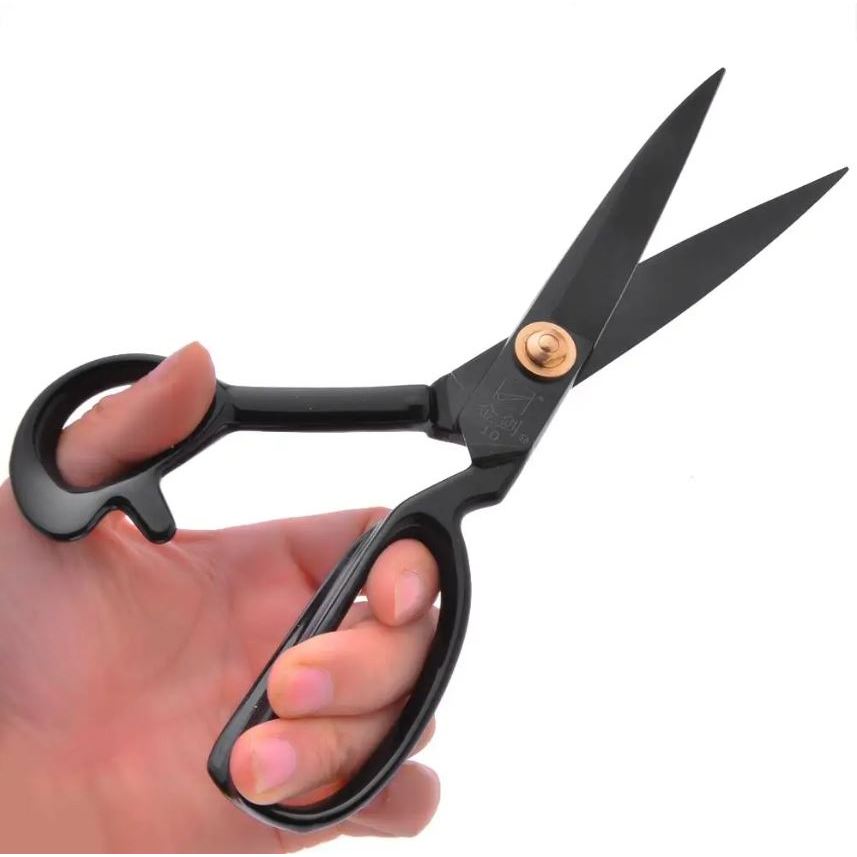 

JINJIAN Gunting Bahan Kain Baja Hitam Gunting Tailor CH-225 / CH-250 / CH-300