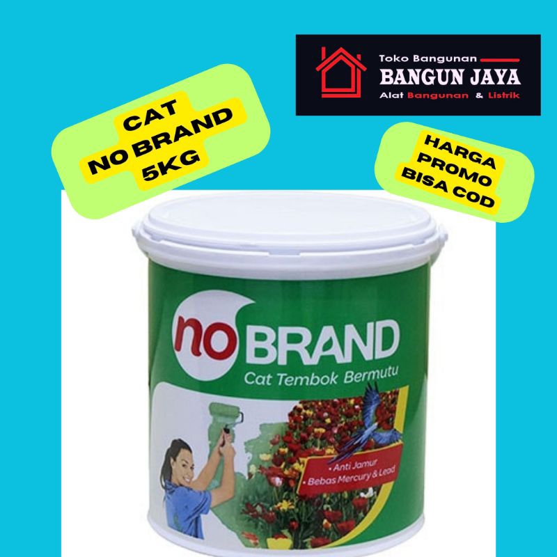 Cat Tembok No Brand 5kg Cat Berkualitas