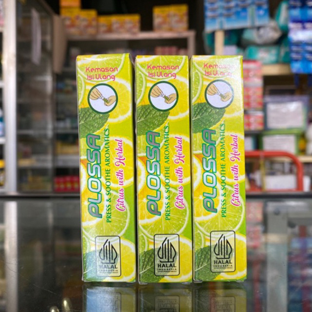 PLOSSA MINI CITRUS 4 ML BISA DIISI ULANG