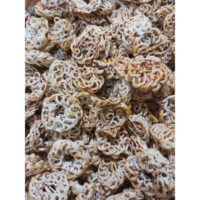 

KERUPUK BANTAT RAFAEL PEDAS GURIH DAUN JERUK 75gr