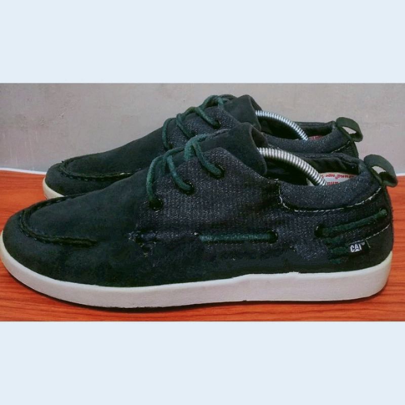 Sepatu pria casual CATERPILLAR Navy Original