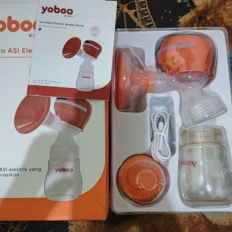 preloved pompa asi rechargerable yoboo