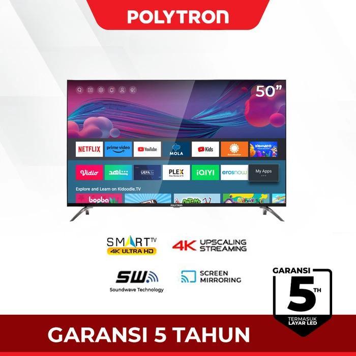 LED TV Polytron 50 Inch 4K UHD PLD-50UV8959 SMART TV