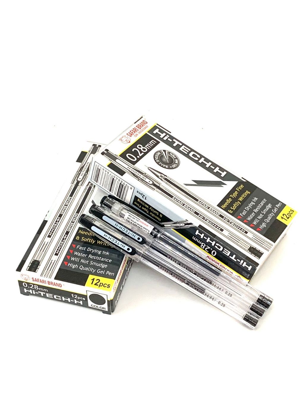 

(1pack) Pulpen/Gel Pen Hi-Tech-H Hi-Tech Hitech Hi-Tec Hitec Murah Safari eds-on 0.28 mm
