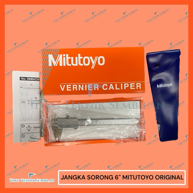 JANGKA SORONG/SIGMAT/VERNIER CALIPER MITUTOYO 6" ORIGINAL