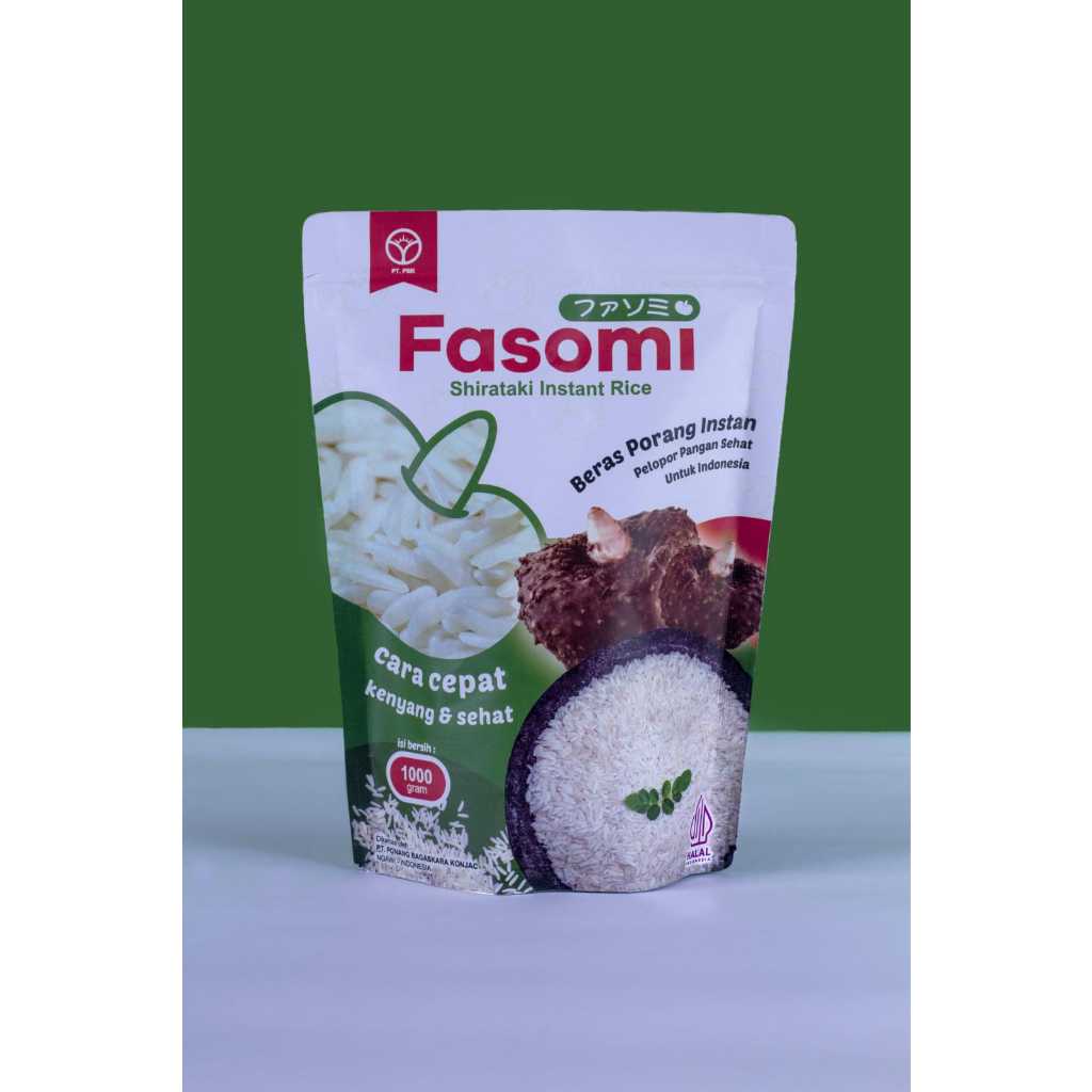 

FASOMI BERAS PORANG/SHIRATAKI POUCH 1 KG