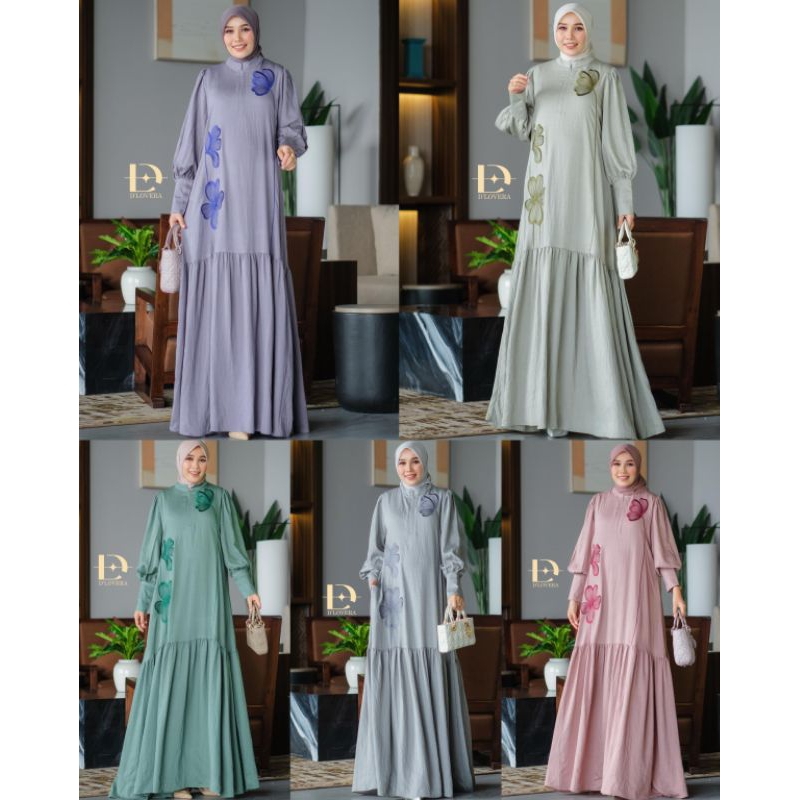 Gamis Dress Terbaru Sabina by D'Lovera