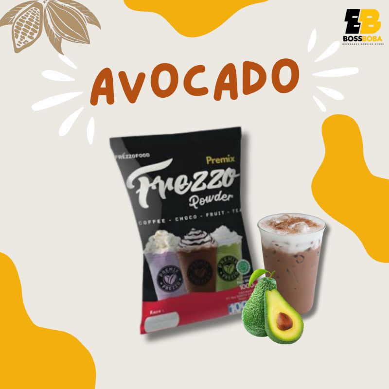 

Bubuk Minuman Rasa Avocado Premix Frezzo Powder Drink 1kg/Minuman Kekinian Murah/Bossboba