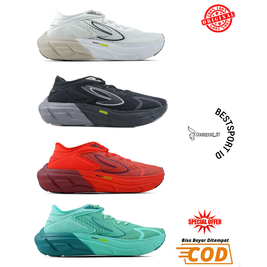 Sepatu Lari 910 NINETEN Hiroshi - Sepatu Running 910 Nineten