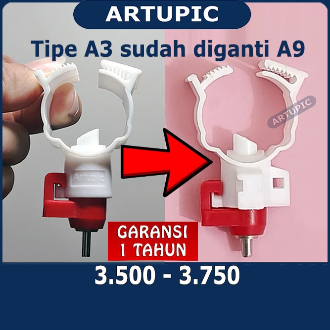 Nipple Drinker Ayam A3 dari ARTUPIC sama seperti A9 merk ARTUPIC