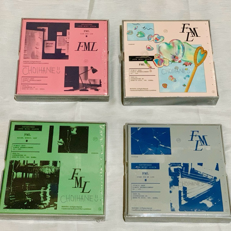 Album Seventeen FML Sealed