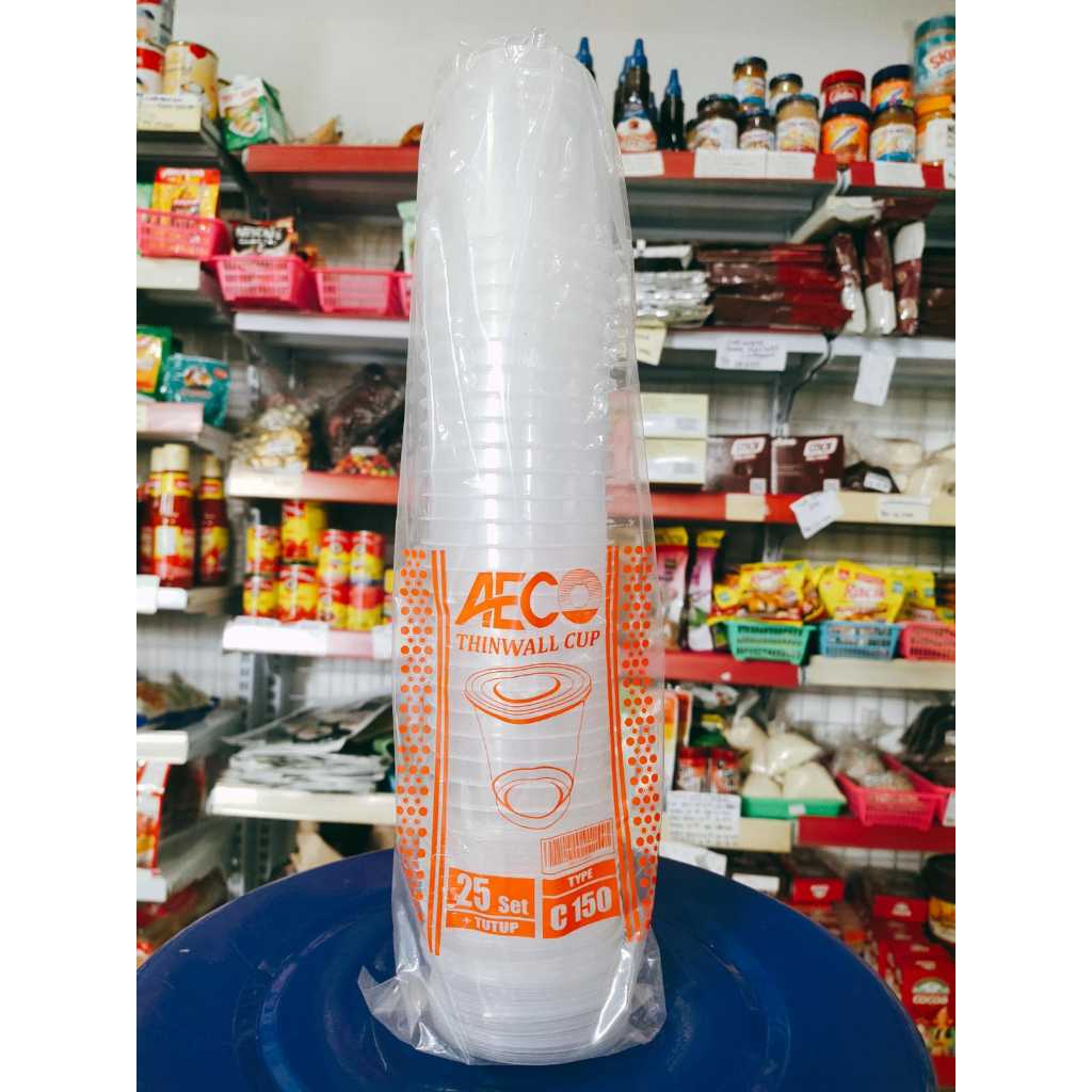 THINWALL CUP PUDDING AECO C 150