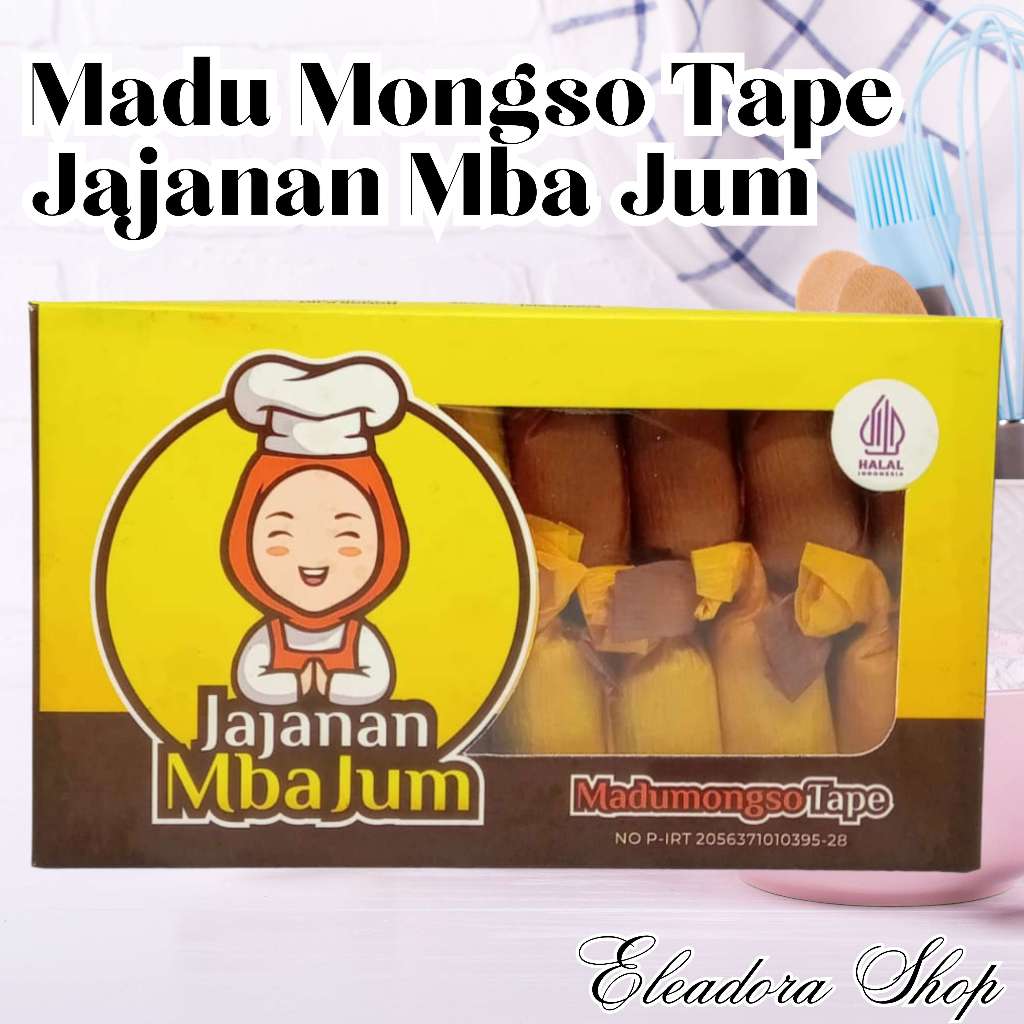 

Madumongso Tape Merk Jajanan Mba Jum - Kemasan Kotak