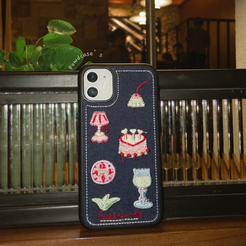 [READY] Sweet Deco Denim Case Iphone 11-15pro max | POWDCASE