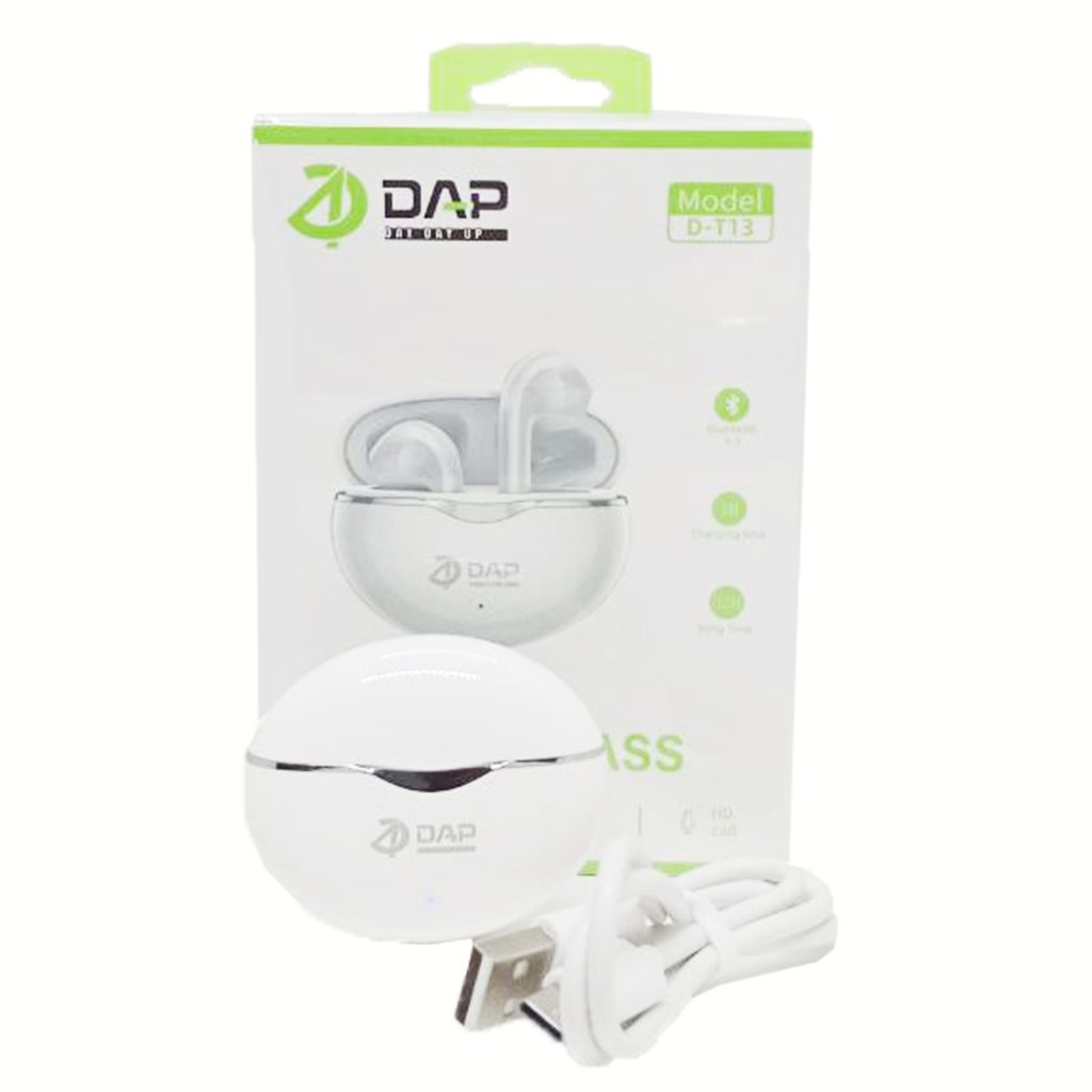 DAP TWS D-T13 Headset Bluetooth Super Bass Wireless