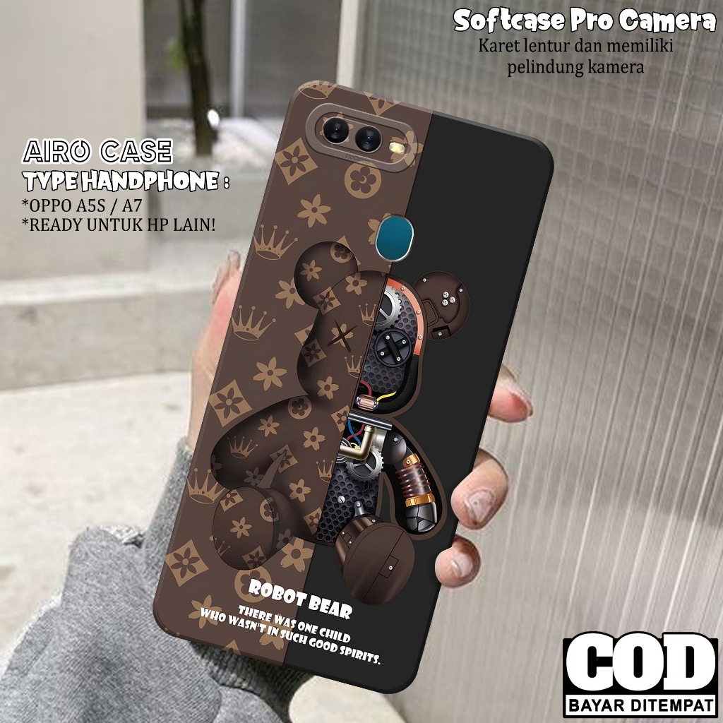 Case OPPO A5S/A7 Terbaru - Softcase OPPO A5S/A7 - Fashion Case KARTUN - Casing OPPO A5S/A7 - Softcas