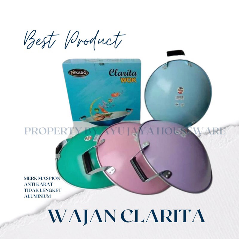 WAJAN CLARITA MASPION, WAJAN ALMUNIUM, WAJAN WARNA