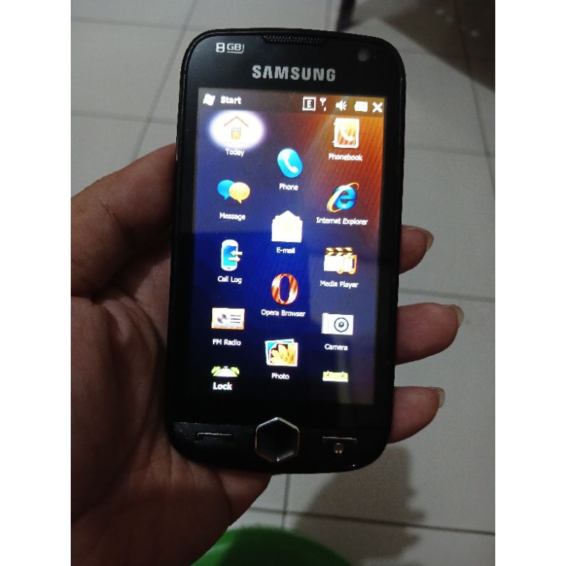 Samsung Omnia II Pda Windows Jadul antik Langkah Normal.