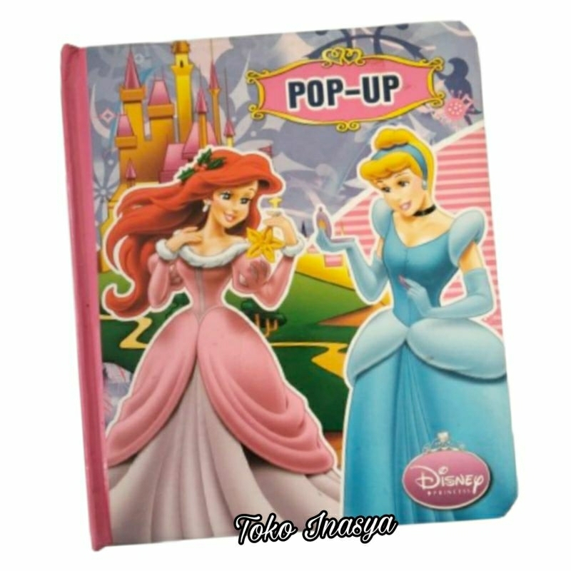 BUKU DISNEY PRINCESS / POP UP / HARDCOVER FULLCOLOR
