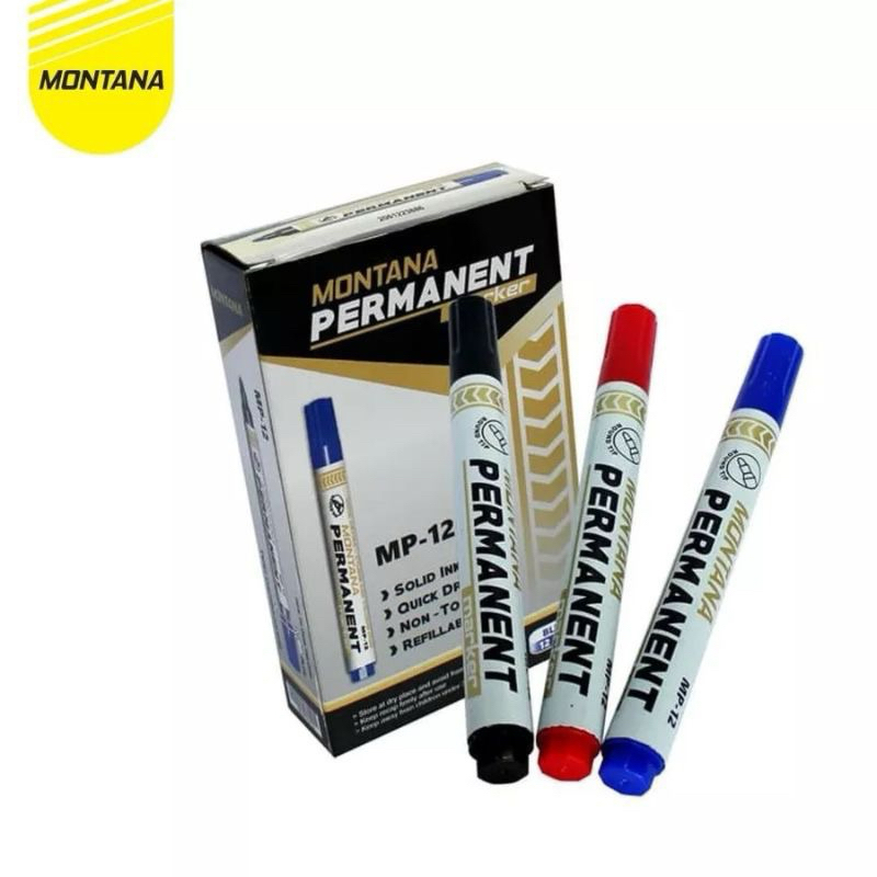 

(A45) SPIDOL PERMANEN MONTANA (BISA DI ISI ULANG) WARNA HITAM