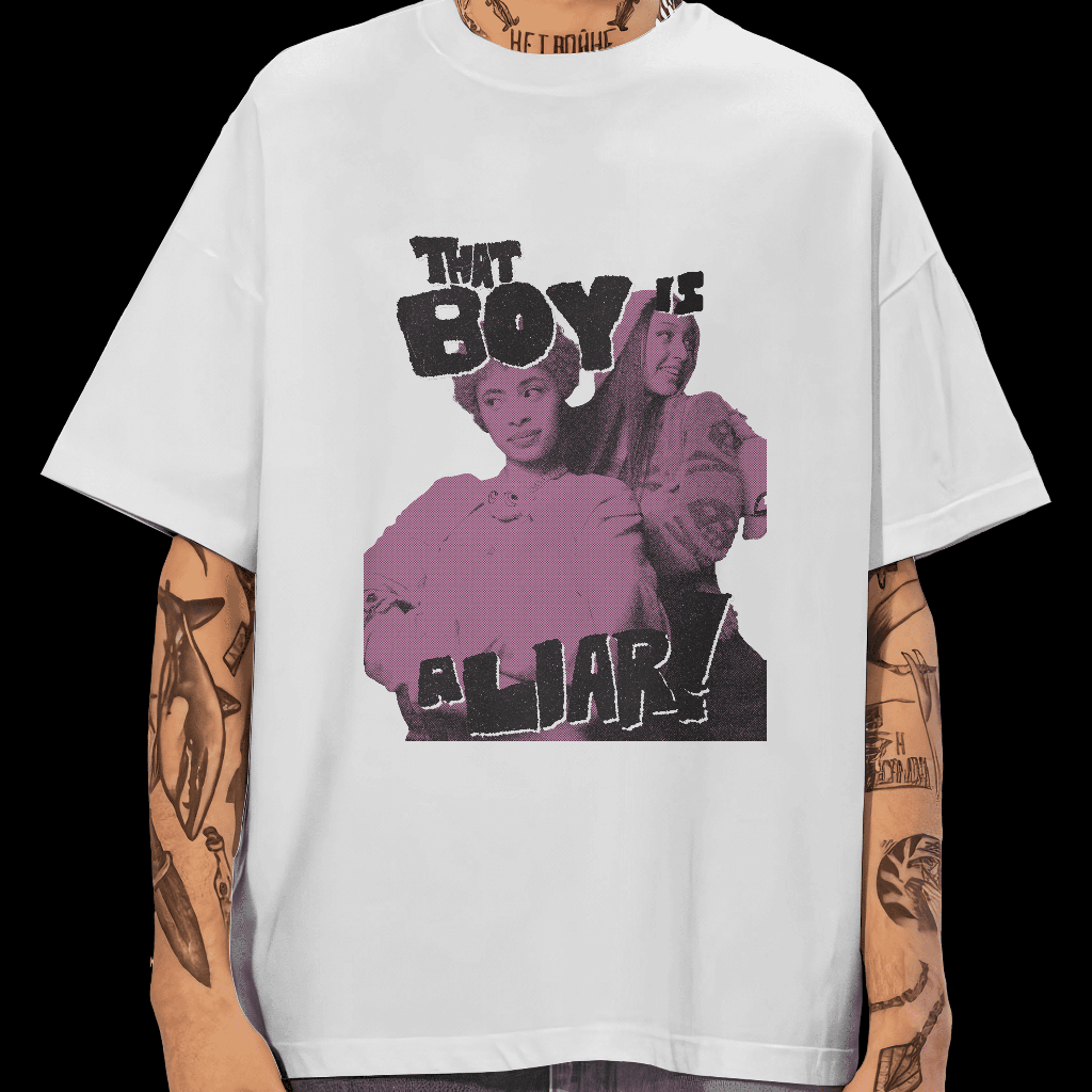 Kaos Ice Spice Pink Pantheress T Shirt Pria Oversize Baju Distro Cowok Phrase Prints