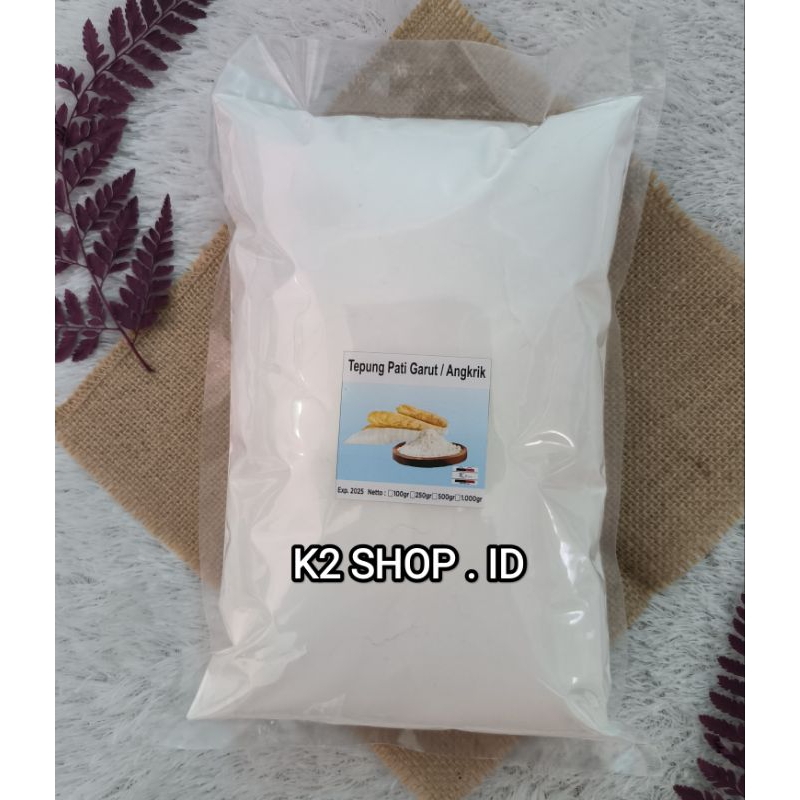 

Tepung Pati Garut / Pati Asam Lambung / Angkrik 1000 gr