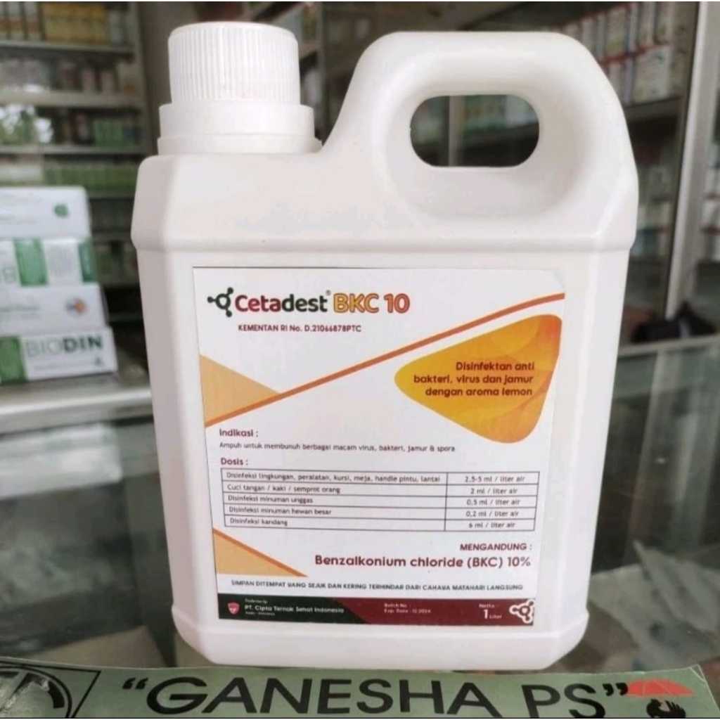 BKC 10 -DISINFEKTAN KANDANG 1liter