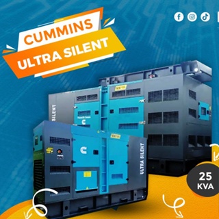 Genset Silent | 25 KVA | Genset Diesel Cummins Ultra Silent