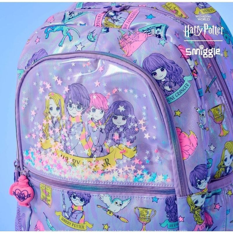 Smiggle Harry Potter Bag Pack Tas Sekolah
