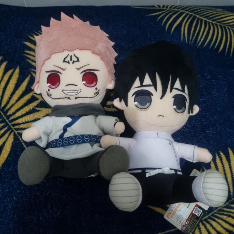 Jujutsu Kaisen Kyurumaru Medium Plush Okkotsu Yuta & Sukuna