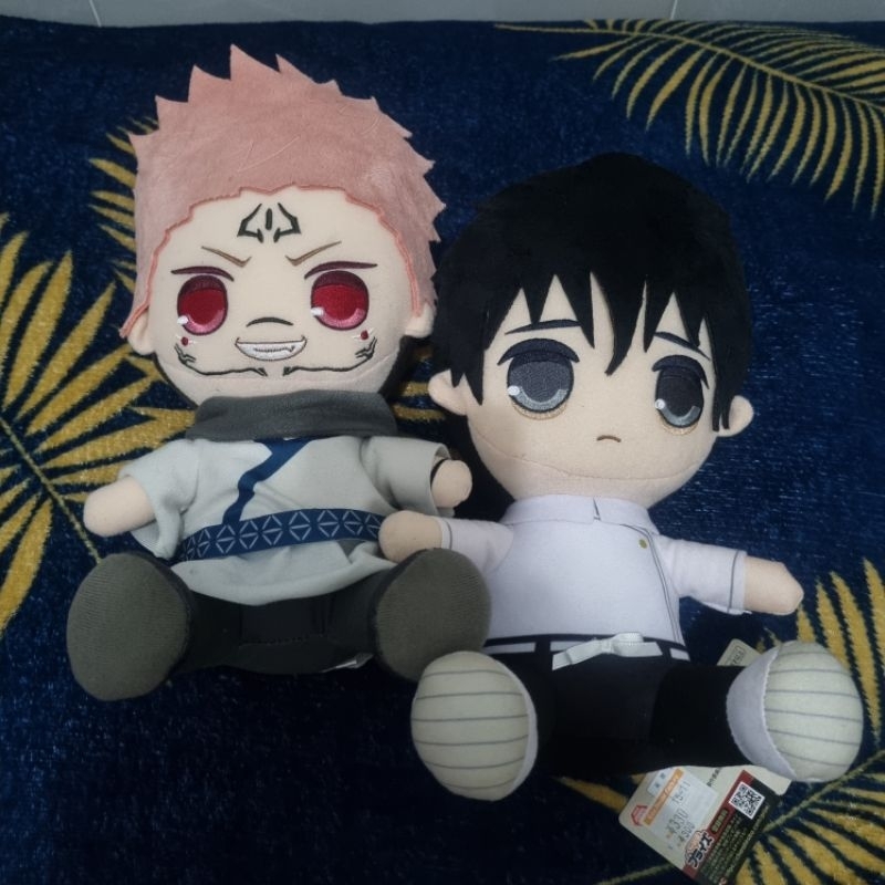 Jujutsu Kaisen Kyurumaru Medium Plush Okkotsu Yuta & Sukuna