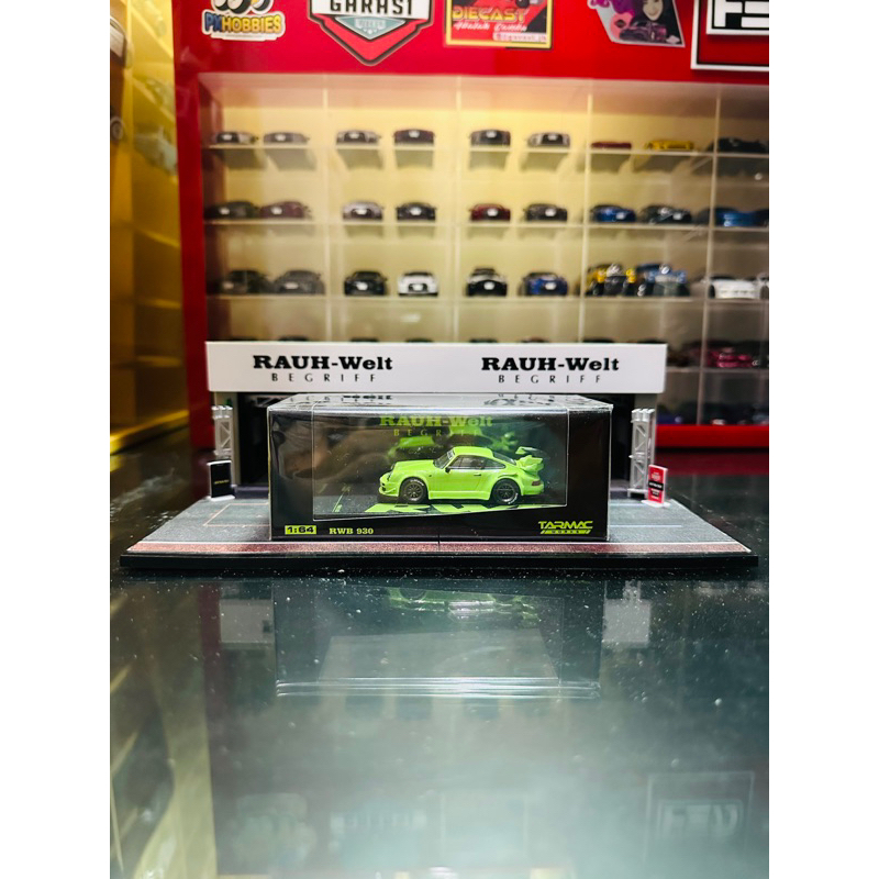 Tarmac Works RWB 930 Lime Green Tokyo Auto Salon 2018 Exclusive