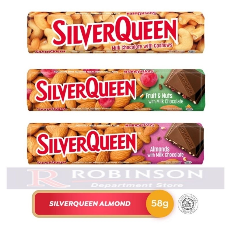 

_robinson cibinong_SILVER QUEEN COKLAT 55 GRAM