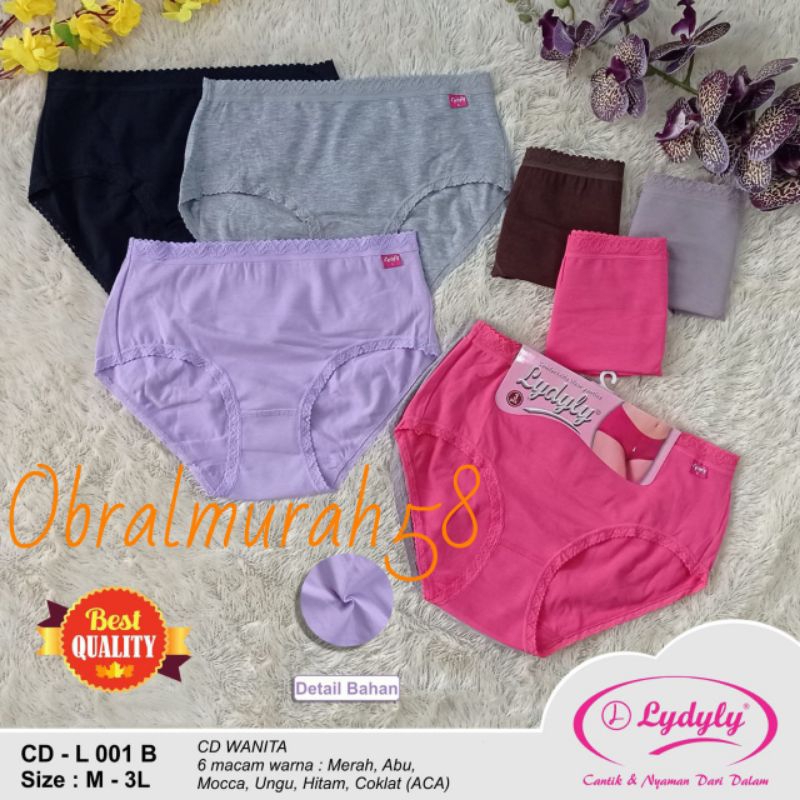 CELANA DALAM LYDYLY L 005//CELANA DALAM LYDYLY KATUN RENDA
