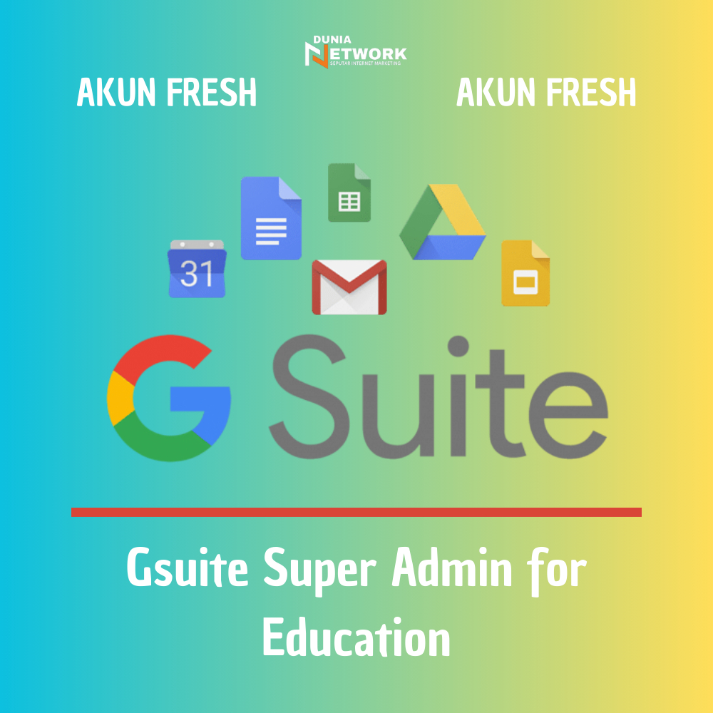 Gsuite EDU 3 Bulan Admin Super