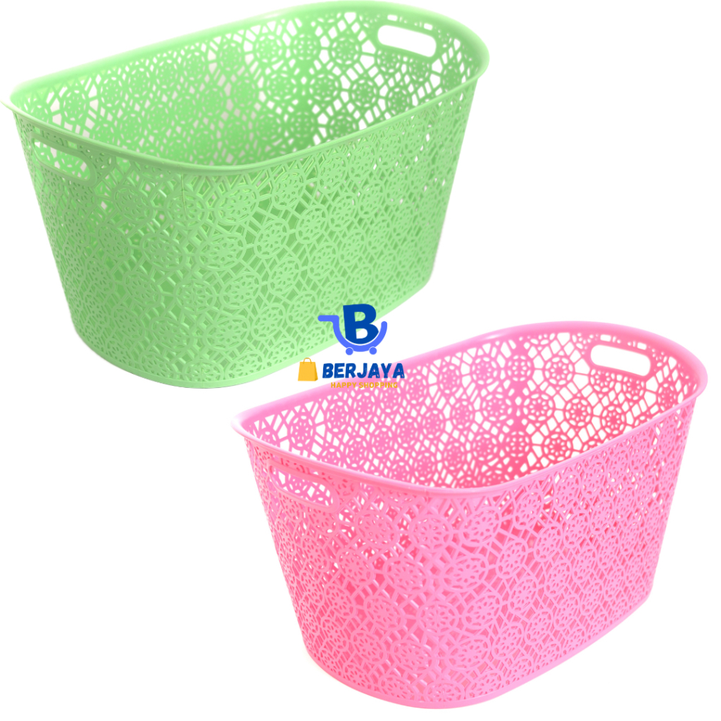 Keranjang Laundry / Keranjang Baju Kotor / Keranjang Plastik Besar