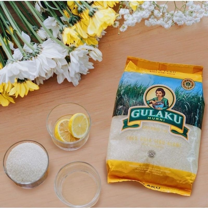 

GULAKU 1KG Kuning lebih manis | gula tebu asli | Gula murni