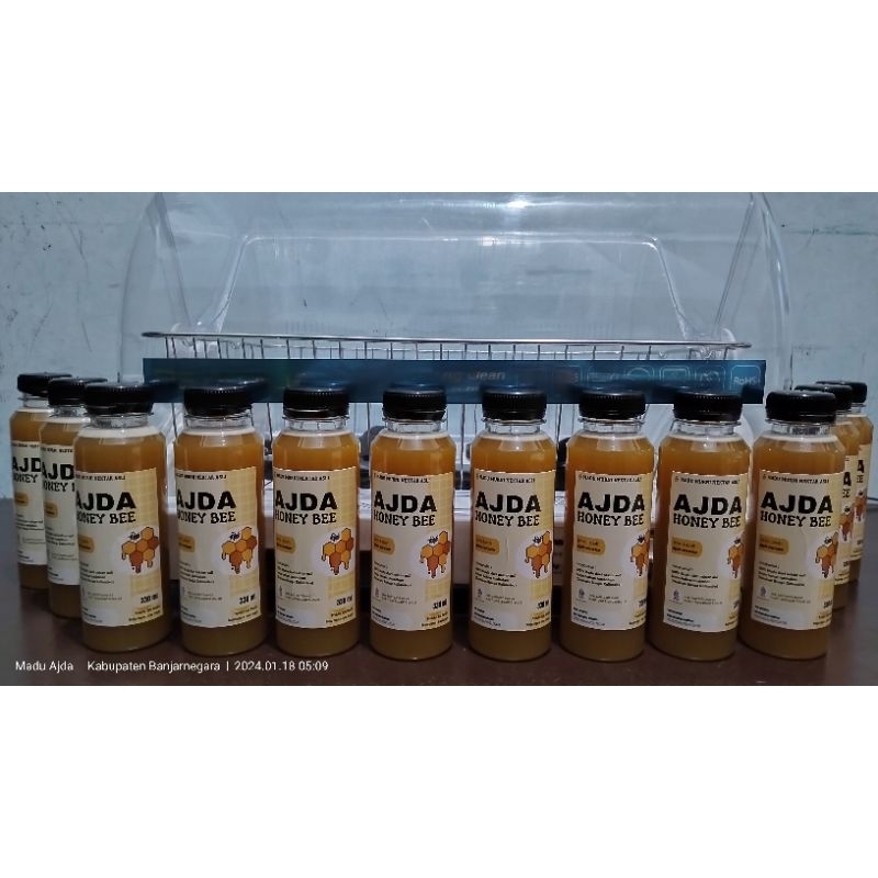 

AJDA HONEY BEE (Madu Murni Nektar Asli) 330 ml