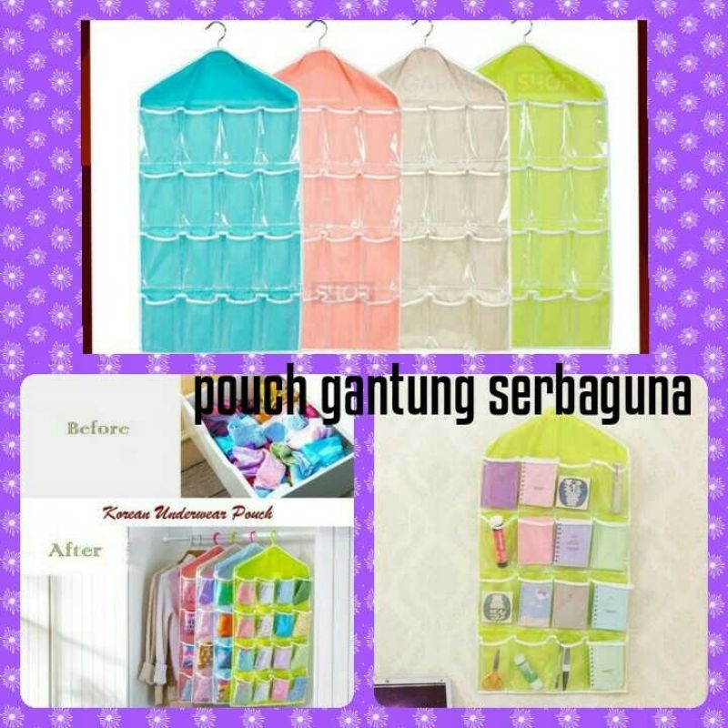 rak tempat celana dalam atau kaos kaki dll atau pakaian dalam lainnya