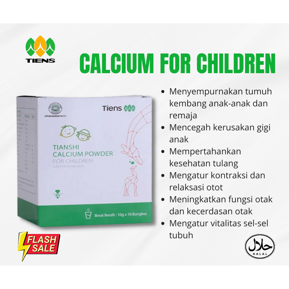 

Susu Peninggi Badan Anak - Calcium Powder for Children 100% Original