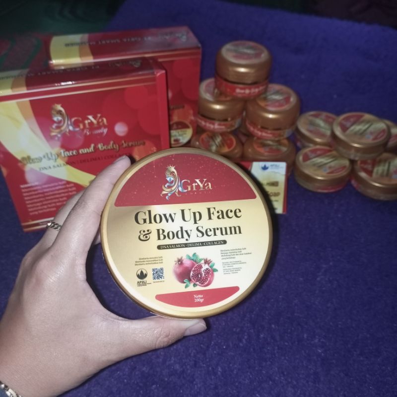 Glow Up Face and Body serum GrYa Beauty//Body serum Grya Beauty//Free Member