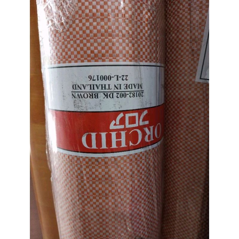 Karpet Terpal Perlak plastik pvc vinyl gulungan meteran untuk lantai ORCHID lebar 1.2m Panjang 25m