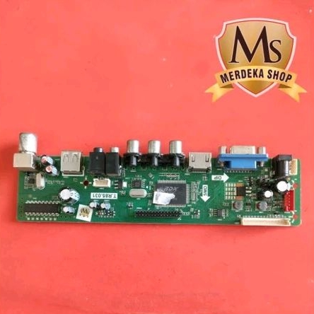 mb mobo mainboard mouterboard module mesin tv lcd/led universal T.R85.031 support ikedo vitron oxxo 