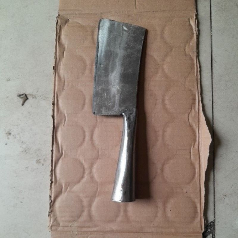 Golok Daging / Golok Tulang Bahan Besi Baja uk panjang bilah 15 cm